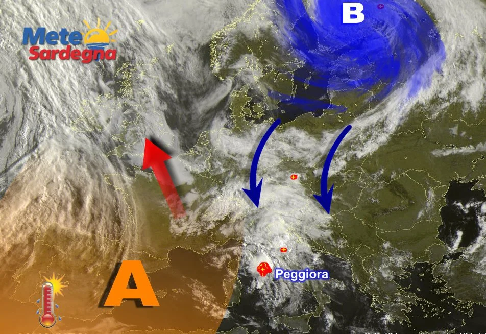 Meteosat 4 - Il fresco dilaga sui nostri mari: pronti per l'instabilità?