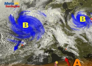 Meteosat 8 350x250 - Meteo d’estate, sarà finale di giugno con sole e caldo. Ecco la tendenza