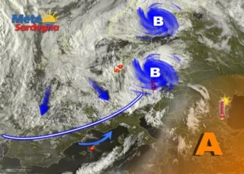 Meteosat 9 350x250 - Meteo d’estate, sarà finale di giugno con sole e caldo. Ecco la tendenza