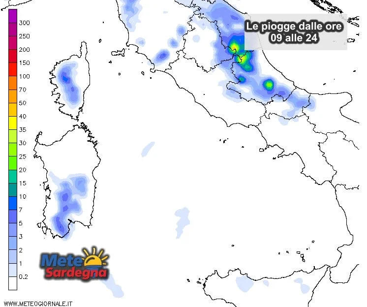 Piogge 11 - Nel pomeriggio possibili altri temporali