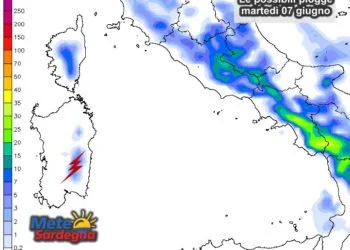 Piogge 2 350x250 - Meteo peggiora, in arrivo nuovi temporali anche forti. Le zone più colpite