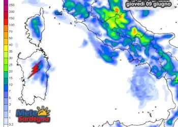 Piogge 5 350x250 - Forte caldo in arrivo, ma grandi novità meteo in vista nel fine settimana