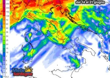 Piogge 7 350x250 - Meteo d’estate, sarà finale di giugno con sole e caldo. Ecco la tendenza