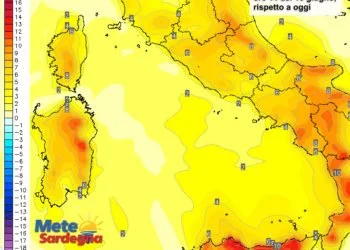 Variazioni termiche 350x250 - Forte caldo in arrivo, ma grandi novità meteo in vista nel fine settimana