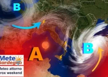 sardegna meteo fine giugno estate 350x250 - Gran caldo, ma è imminente un temporaneo calo termico con un po' di vento