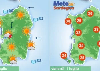 sardegna meteo luglio caldo sole acquazzoni 350x250 - Come sarà luglio? Le ultime novità dalle previsioni stagionali