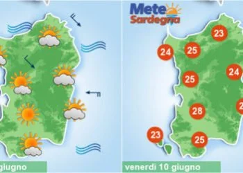 sardegna meteo weekend nubi sole 350x250 - Forte caldo in arrivo, ma grandi novità meteo in vista nel fine settimana