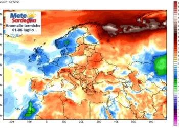 Anomalie termiche 350x250 - Già raggiunti 37°C