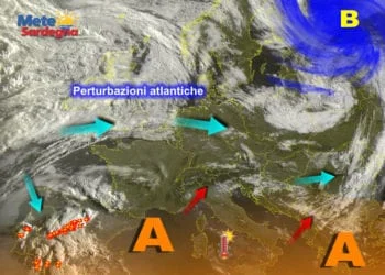 Meteosat 5 350x250 - Già raggiunti 37°C