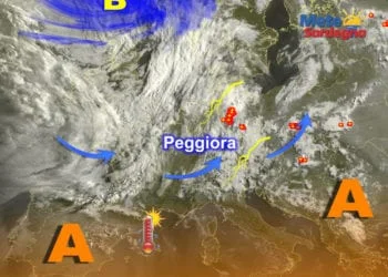 Meteosat sardegna 2 350x250 - Come previsto, c'è stato qualche acquazzone pomeridiano