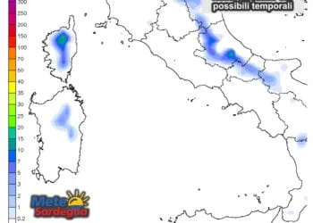 Piogge 3 350x250 - Già raggiunti 37°C