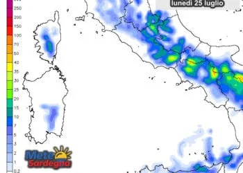 Piogge 5 350x250 - Come previsto, c'è stato qualche acquazzone pomeridiano