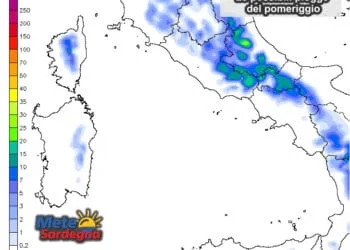 Piogge 6 350x250 - Come previsto, c'è stato qualche acquazzone pomeridiano