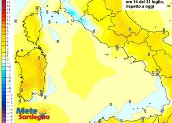 Variazioni termiche 3 350x250 - Come previsto, c'è stato qualche acquazzone pomeridiano