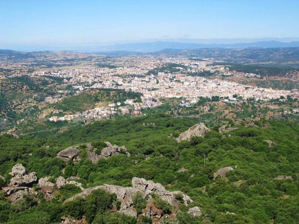 Vista di Nuoro dal monte Ortobene 1024x768 - Meteo Nuoro: dall’improvviso fresco, al ritorno della tipica Estate