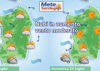 meteo sabato e domenica 1 350x250 - Gran caldo, afa: ecco le temperature di oggi