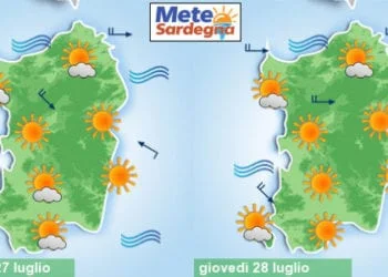 previsioni meteo 10 350x250 - Come previsto, c'è stato qualche acquazzone pomeridiano