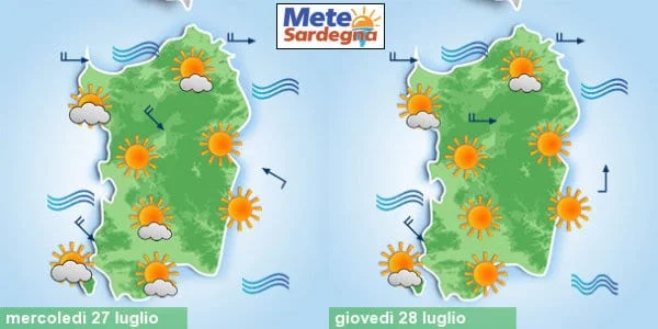 previsioni meteo 10 - Mercoledì bel tempo. Tendenza meteo per il fine settimana