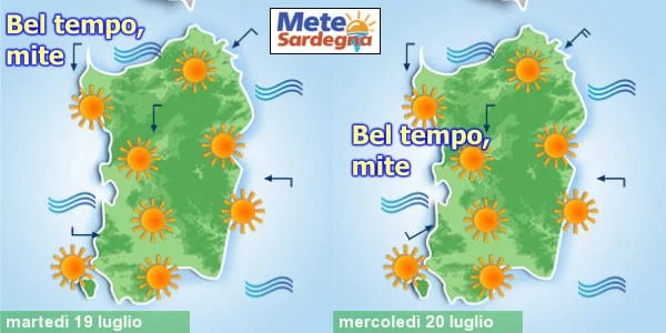 previsioni meteo 2 - Condizioni meteo estive, ma con importante novità in settimana