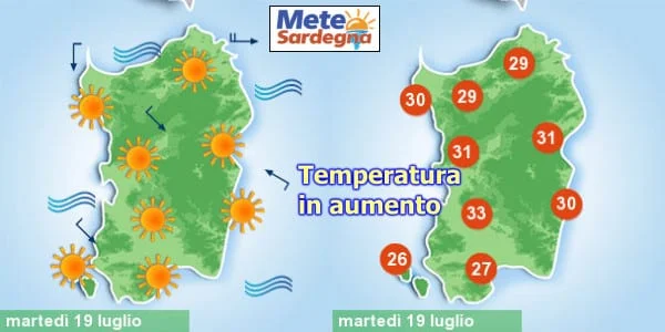 previsioni meteo 3 - Piacevole di notte, caldo di giorno. Settimana finisce con un cambiamento meteo