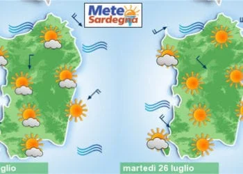 previsioni meteo 8 350x250 - Come previsto, c'è stato qualche acquazzone pomeridiano