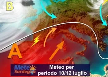 sardegna meteo estate luglio caldo 350x250 - Oggi gran caldo, possibili punte di 37°C