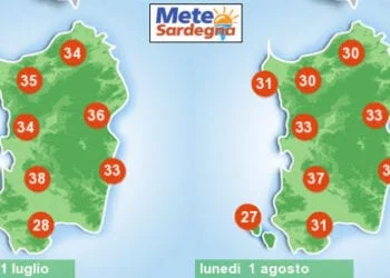 temperatura 1 1 350x250 - Bel tempo, ma nel finire di settimana c'è il rischio di un cambiamento meteo rilevante