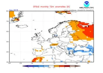 temperature 350x250 - Come previsto, c'è stato qualche acquazzone pomeridiano