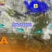 Meteosat 75x75 - Sardegna divisa in due: rinfresca a ovest, super caldo a est