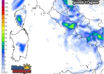 Piogge 350x250 - Prima decade d'agosto: per niente caldo, anzi!