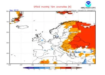 Temperature 350x250 - Dopo i fugaci temporali, attesi in parte dell'Isola anche giovedì, nuova fase di caldo estivo sulla Sardegna