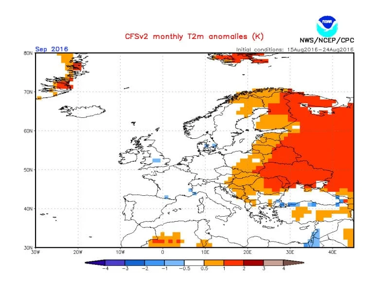 Temperature - Si avvicina settembre e l'inizio d'autunno. Che mese sarà? Prime ipotesi