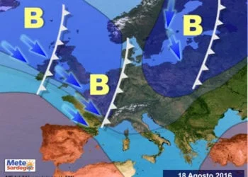 meteo sardegna 2 6 350x250 - Prima decade d'agosto: per niente caldo, anzi!