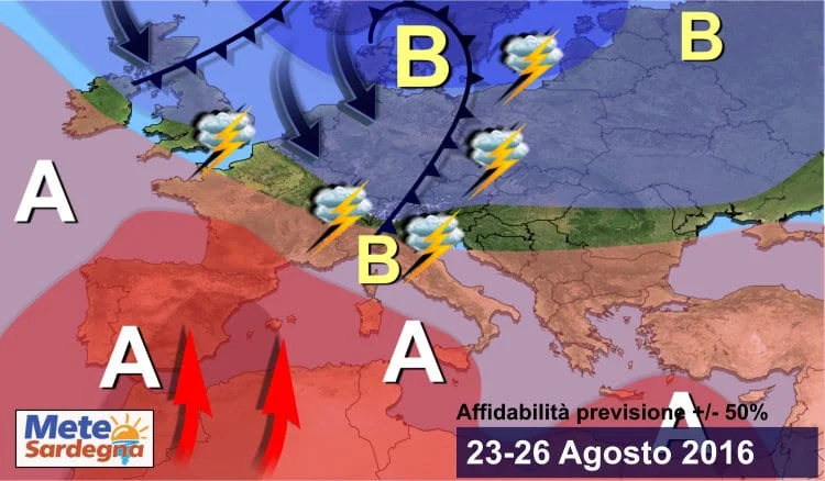 meteo sardegna lungo termine 2 - Sardegna, proseguirà il clima dell'Estate, ma con le prime nubi dell'Autunno all'orizzonte