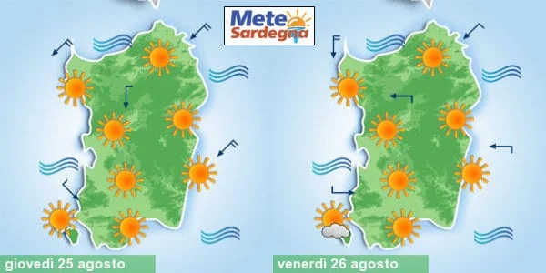 previsioni meteo sardegna 1 5 - Sole e caldo estivo. In Sardegna la bella stagione non si attenua, e nel frattempo non piove