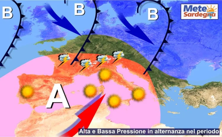 previsioni meteo sardegna 1 - Prossimi venti d'Autunno? Le condizioni meteo climatiche di fine mese, previsioni