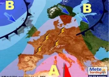 previsioni meteo sardegna 2 3 350x250 - Sole e caldo estivo. In Sardegna la bella stagione non si attenua, e nel frattempo non piove