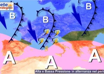 previsioni meteo sardegna 2 350x250 - Sole e caldo estivo. In Sardegna la bella stagione non si attenua, e nel frattempo non piove