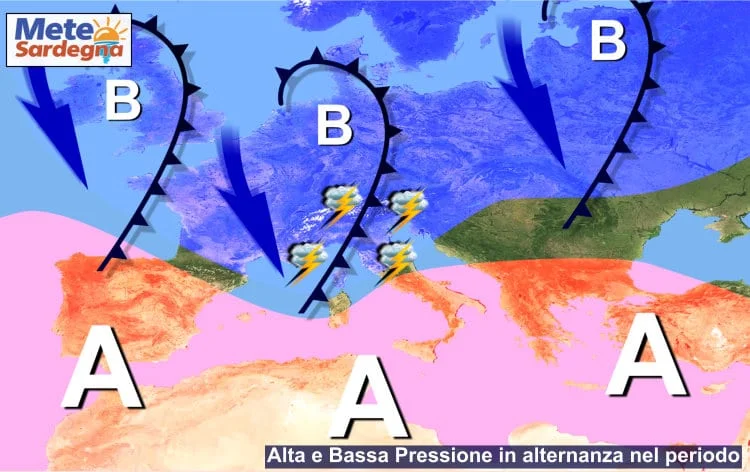 previsioni meteo sardegna 2 - Prossimi venti d'Autunno? Le condizioni meteo climatiche di fine mese, previsioni