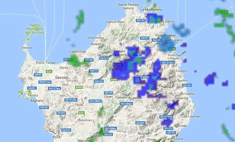 07 09 2016 15 51 18 - Piogge sparse in Gallura