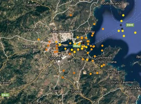 24 09 2016 21 24 48 - Il temporale su Olbia si autorigenera: diluvia da oltre un'ora