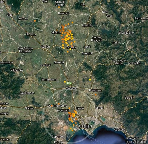 27 09 2016 19 28 11 - Forti temporali, previsti, fino a nord di Cagliari