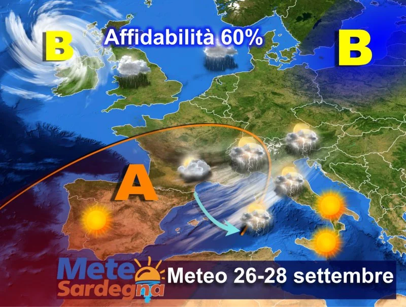 Meteo2 mts 1 - Meteo weekend: variabile, tra nubi sole e qualche temporale