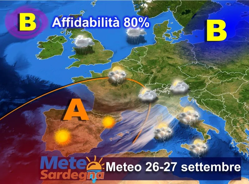 Meteo2 mts 2 - Meteo weekend, così così. Rischio temporali, anche a inizio settimana