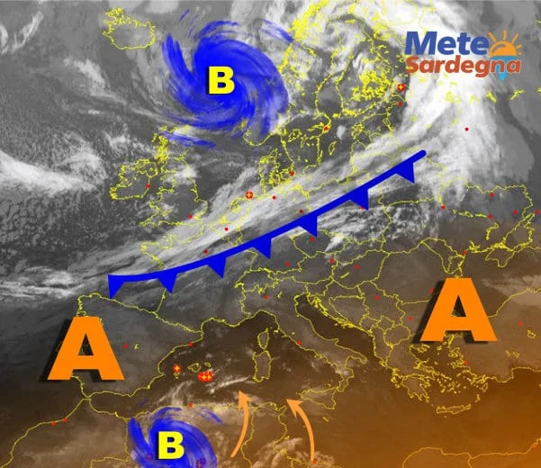 Meteosat 2 - Monitoriamo lo sviluppo del vortice temporalesco africano