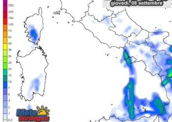 Piogge 3 350x250 - Caldo quasi agli sgoccioli: da mercoledì temperature giù