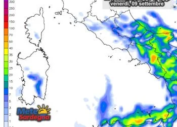 Piogge 4 350x250 - Caldo quasi agli sgoccioli: da mercoledì temperature giù