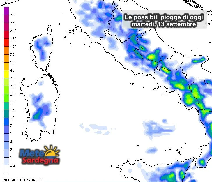 Piogge 7 - Altro pomeriggio di temporali