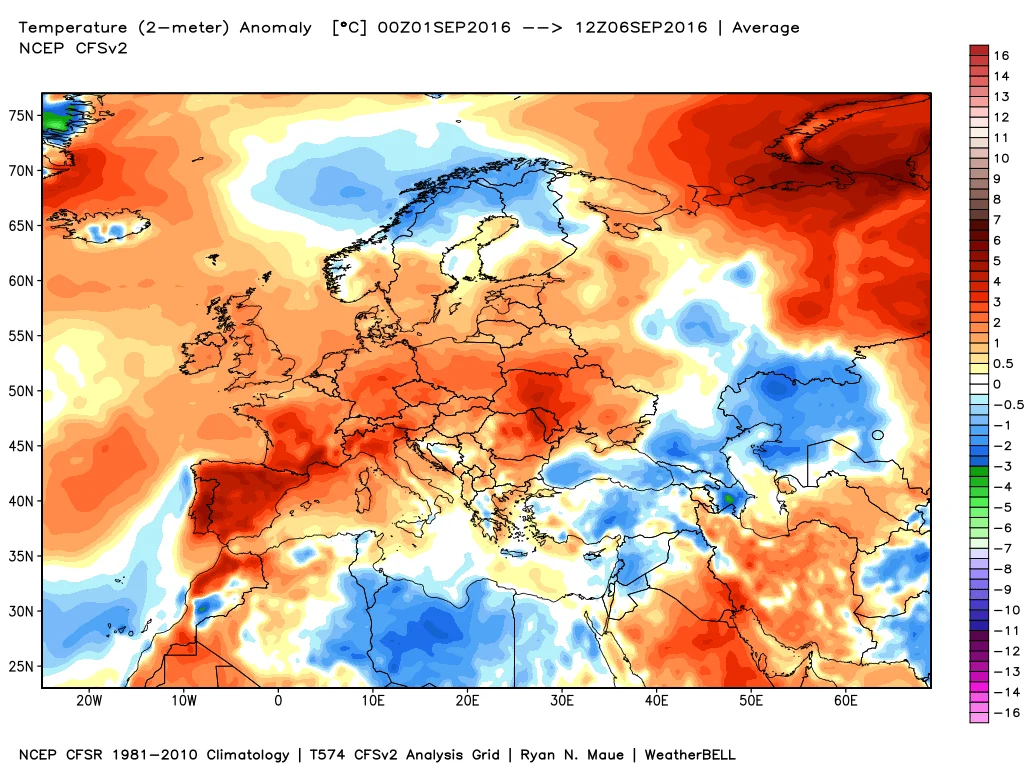 anomalie termiche - Ora sembra autunno, ma sinora settembre è molto caldo