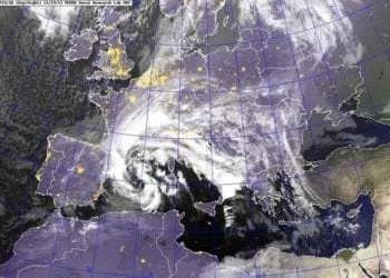 maltempo in sardegna 350x250 - Importante calo delle temperature tra oggi e domani